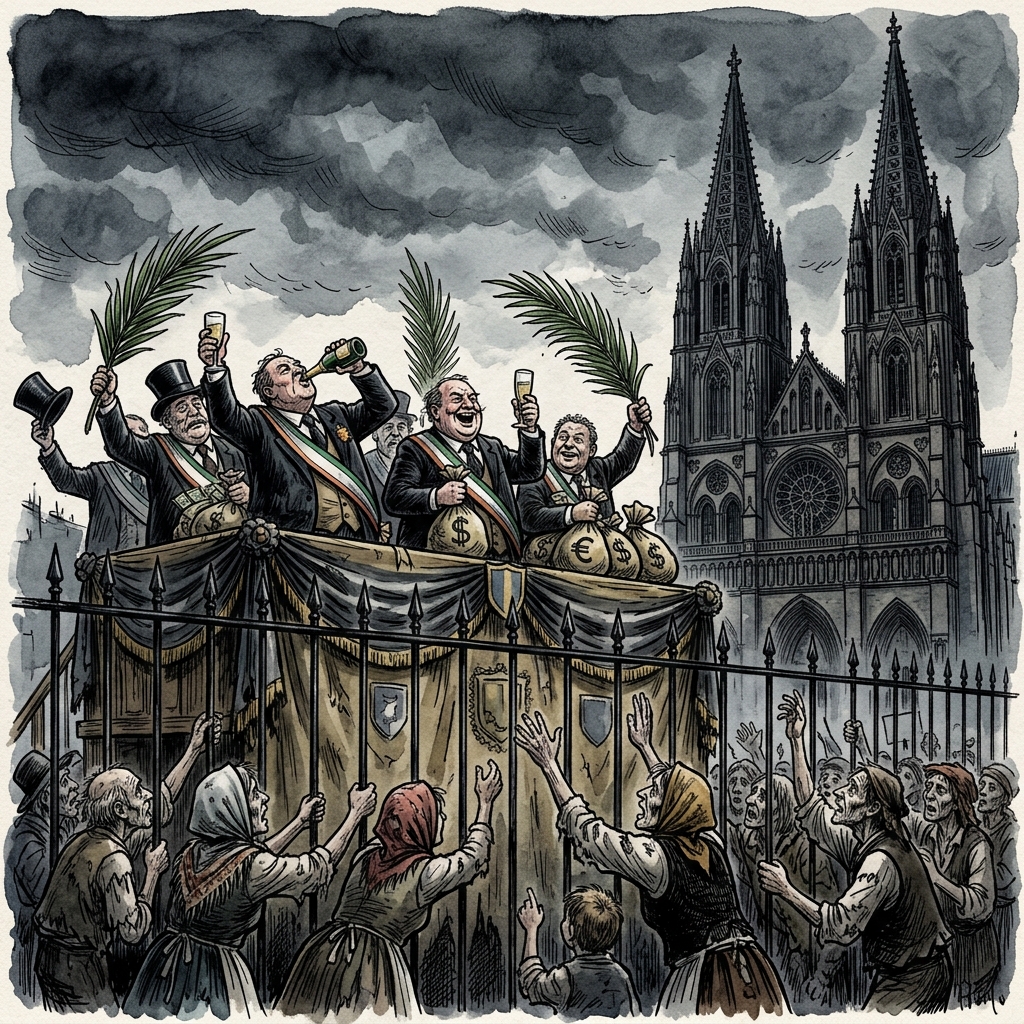 Cvjetnica u Đakovu: Kad se politiku časti palminim granama, a građane ignorira!