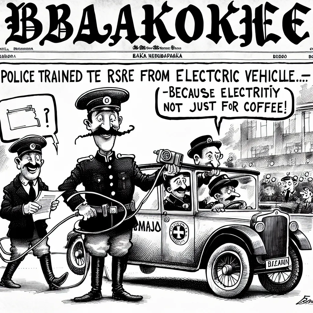 Policija školovana za spašavanje iz električnih vozila — jer struja nije samo za kavu!