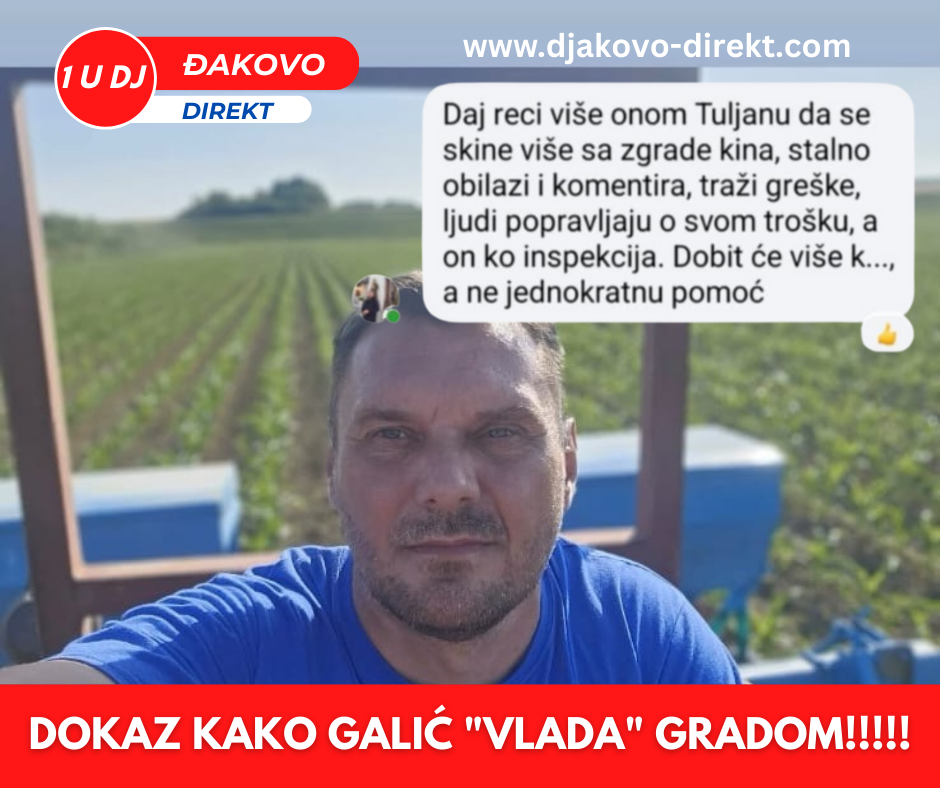 Antun galic oduzima socijalnu pomoć dakovo